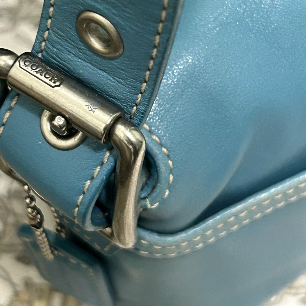 COACH Y2K ‘05 Hampton Demi Messenger Flap Convertible Strap X Body/Shoulder Bag - Picture 6 of 13